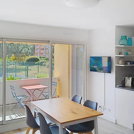 T3 Climatise, 3*, 50m De La Plage, Garage, Wifi Inclus - Fr-1-610-37 公寓 *